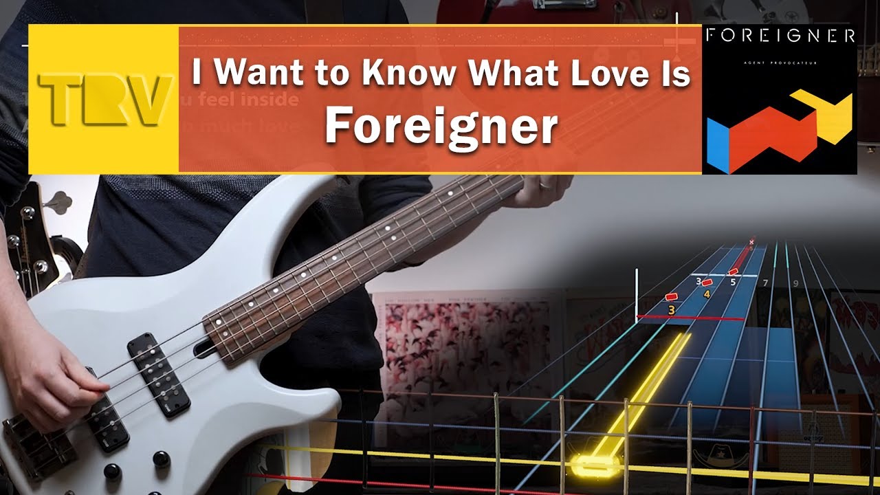 I Want to Know What Love Is - Foreigner Bass Cover | Rocksmith+