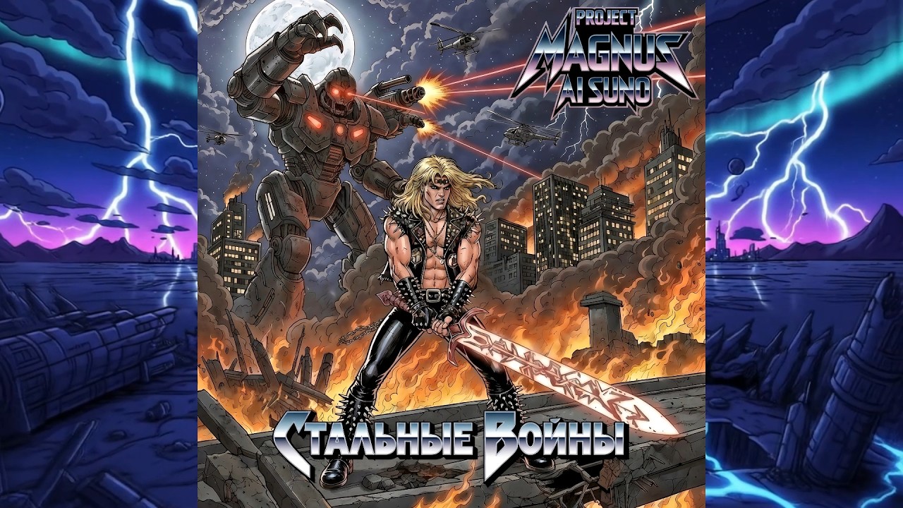 Project Magnus (AI) - Хеви метал войны. heavy metal 80s