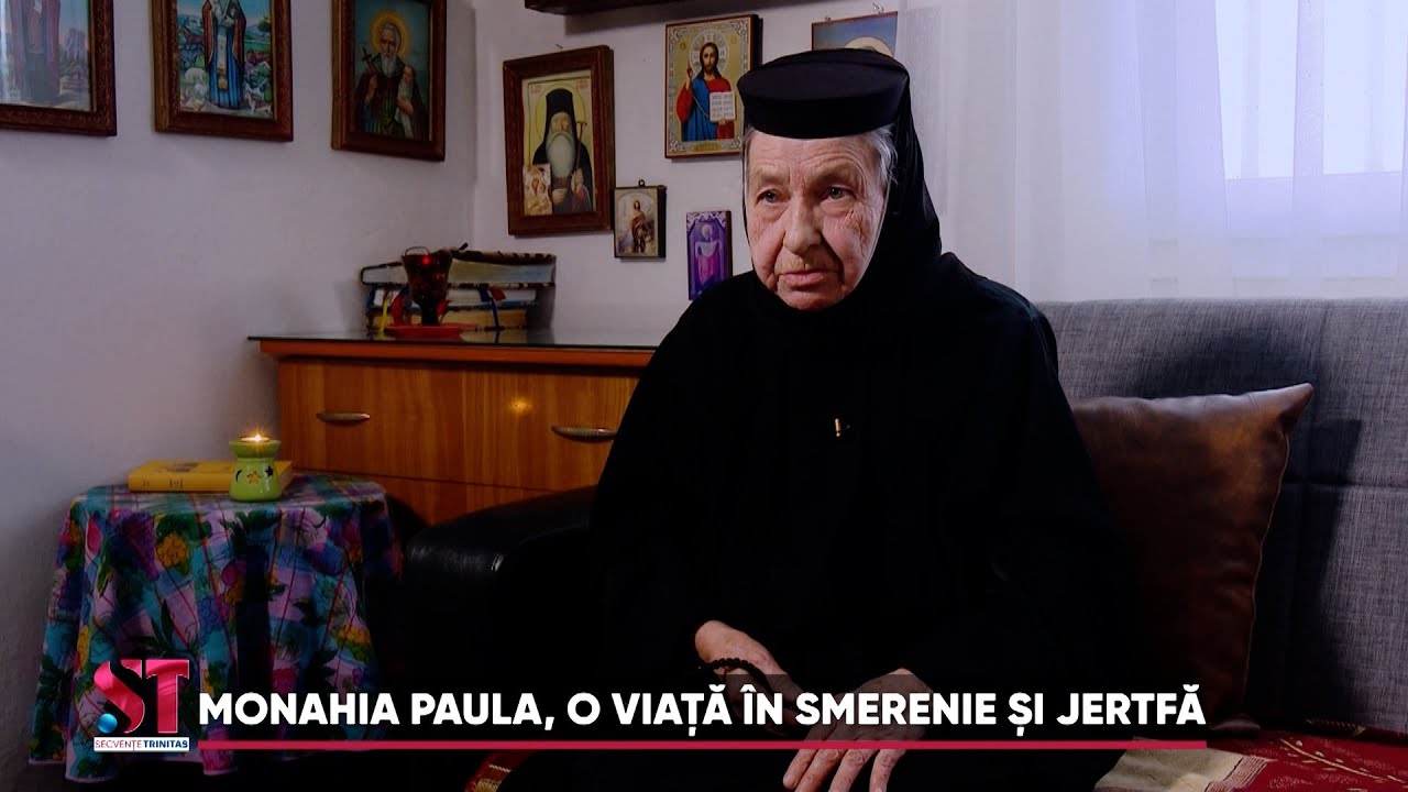 Monahia Paula, o viață în bucuriile monastice #secventetrinitas (03 04 2023)
