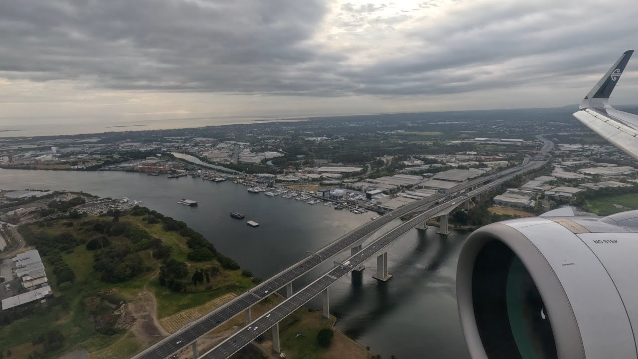 Air New Zealand Airbus A320-271NEO [ZK-NHC] | Landing at Brisbane Airport