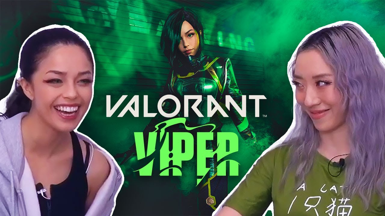 Transforming Valkyrae into Viper From Valorant