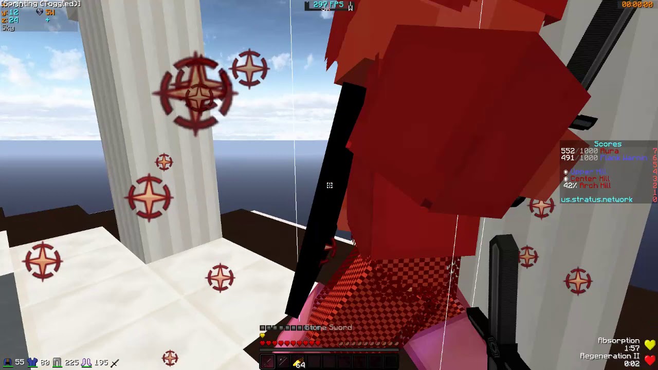Stratus: Conquest Reloaded | Semifinals Map 3 | Flank Warning vs Aura | Competitive Minecraft