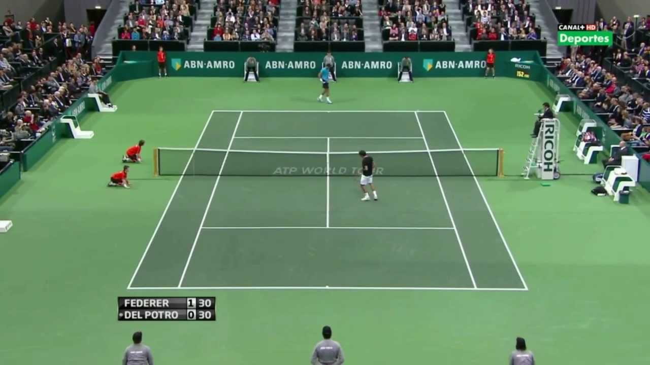 Rotterdam 2012 Finale - Roger Federer vs Juan Martin Del Potro
