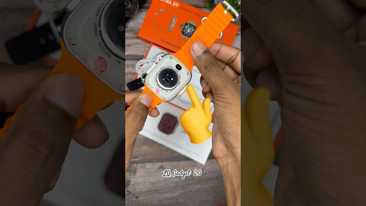 Hidden Camera in S9 Ultra Smartwatch?! 😳 #apllewatch #smartphone #smartwatch #s9ultra