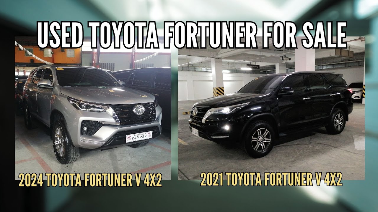 Best Used Cars for Sale in the Philippines | 2024 Toyota Fortuner V & More!