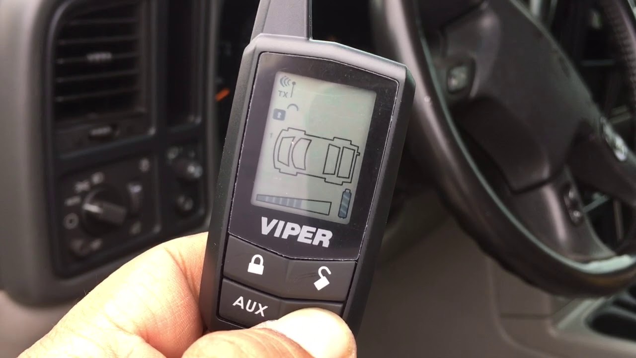 Пейджер-сигнализация Viper с дистанционным запуском 5305v. Пробег 1/4 мили, 2003-2006 GMC Yukon