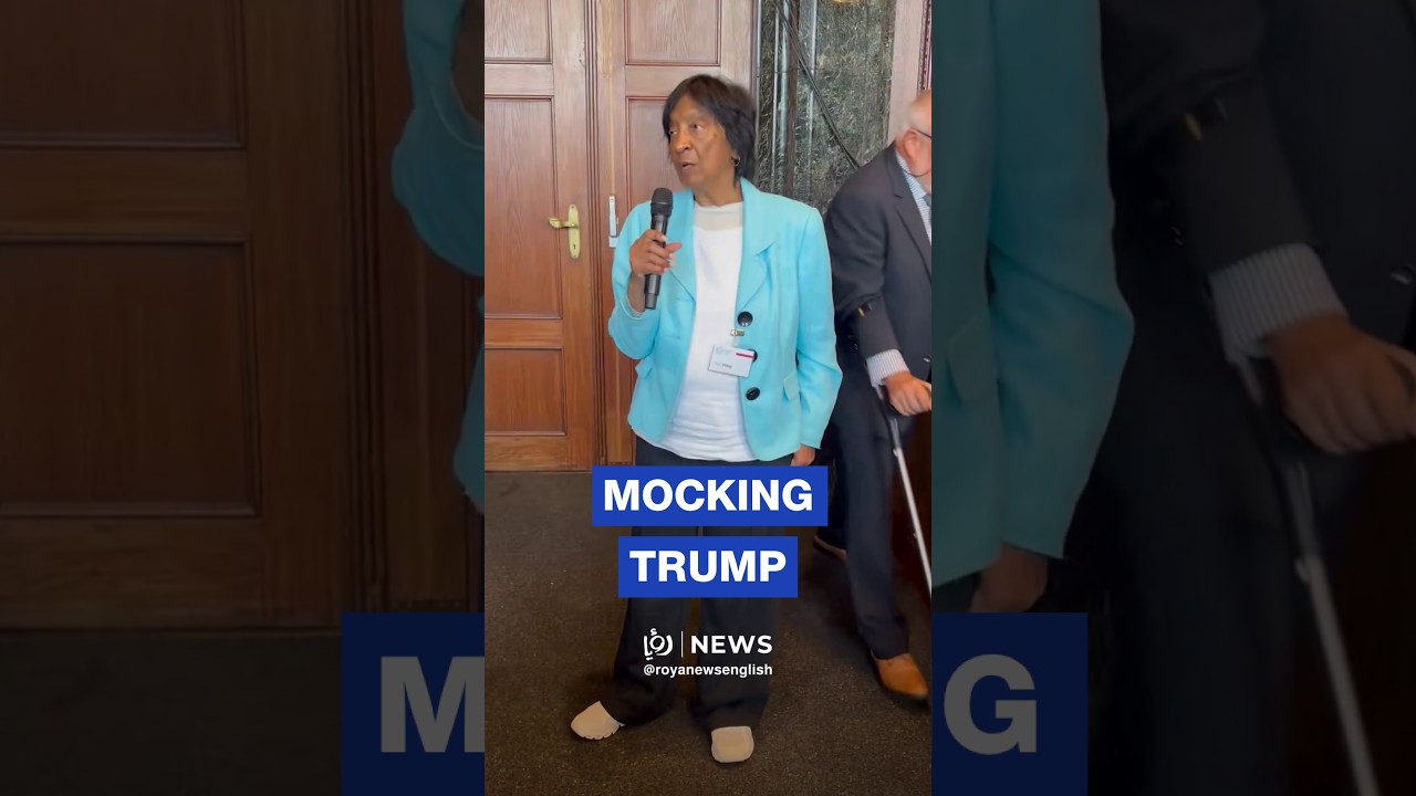 Nobel winner Pillay jokes about sharing prize with Trump