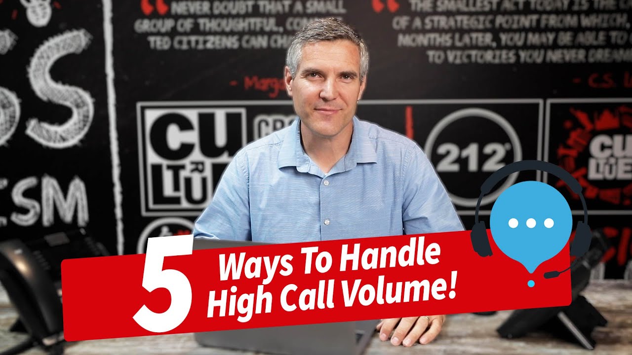 5 Ways To Handle High Call Volume