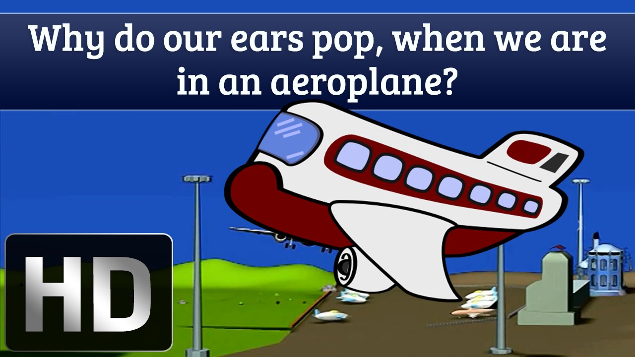 kids Educational Videos - Why Do Our Ears Pop, When We Are In An Aeroplane?