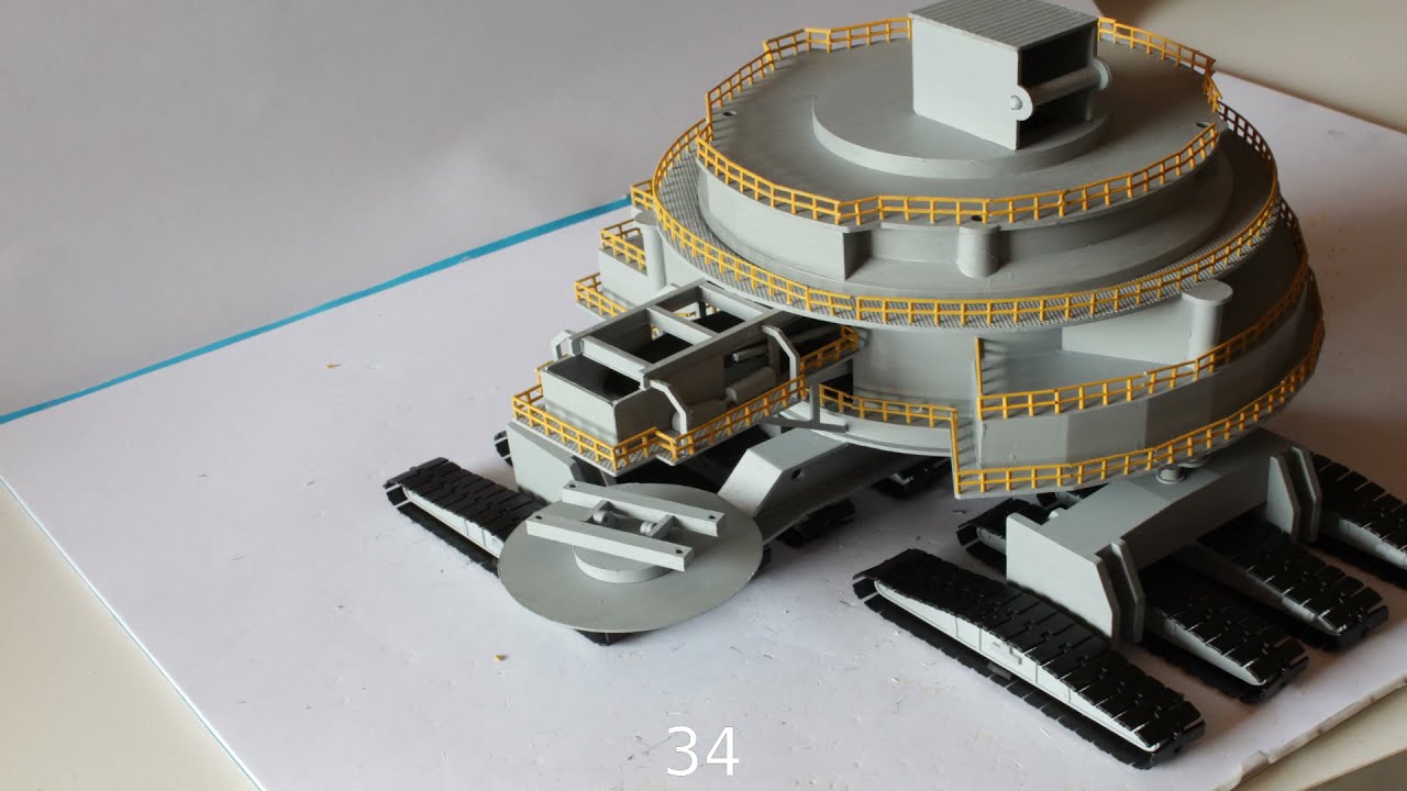 Bucket Wheel Excavator 289 (Revell) - Construction Timelapse
