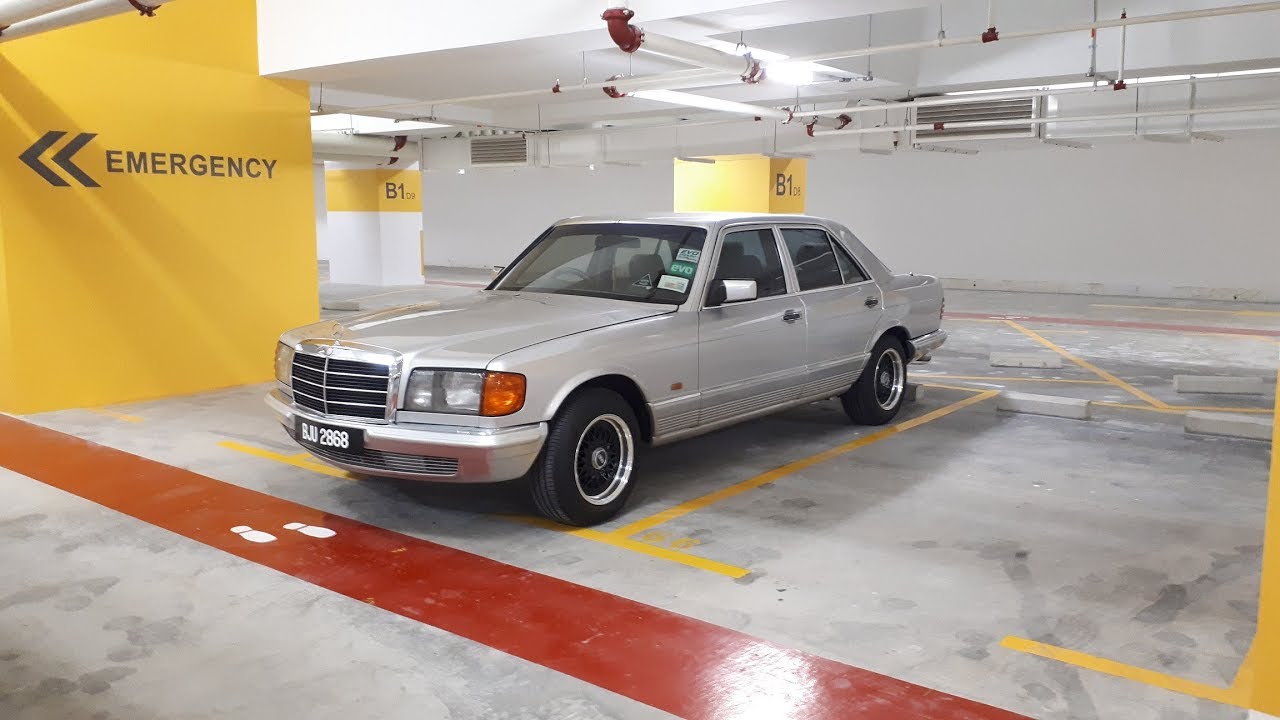Ежедневная езда на 36-летнем автомобиле - Mercedes-Benz W126 (в салоне) | EvoMalaysia.com