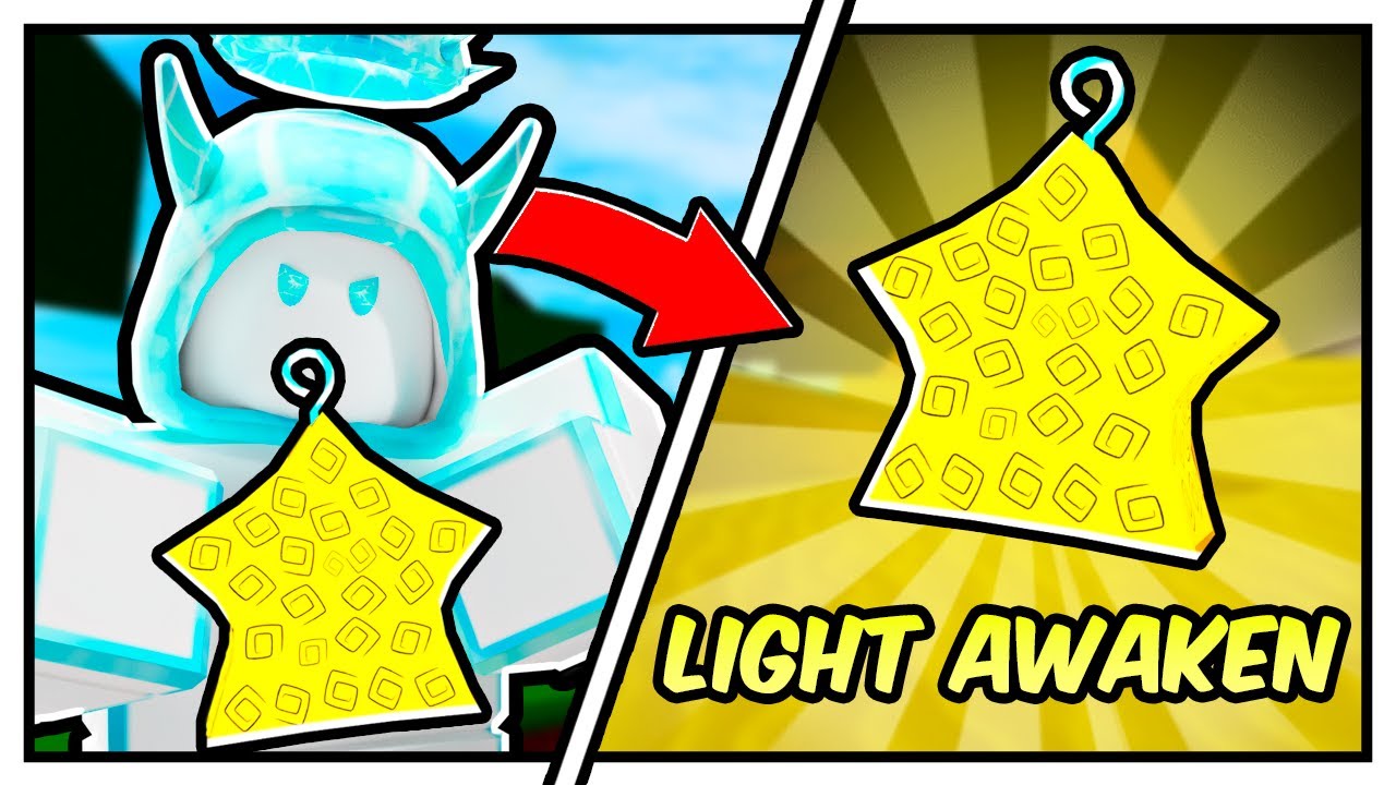 Light Fruit выглядит БЕЗУМНО Пробужденный... (Roblox Bloxfruit)