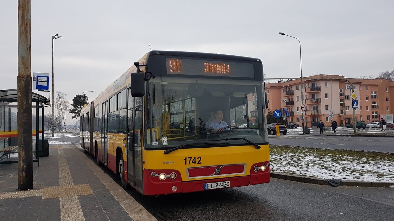 Volvo 7700A #1742 MPK Łódź (linia 96)