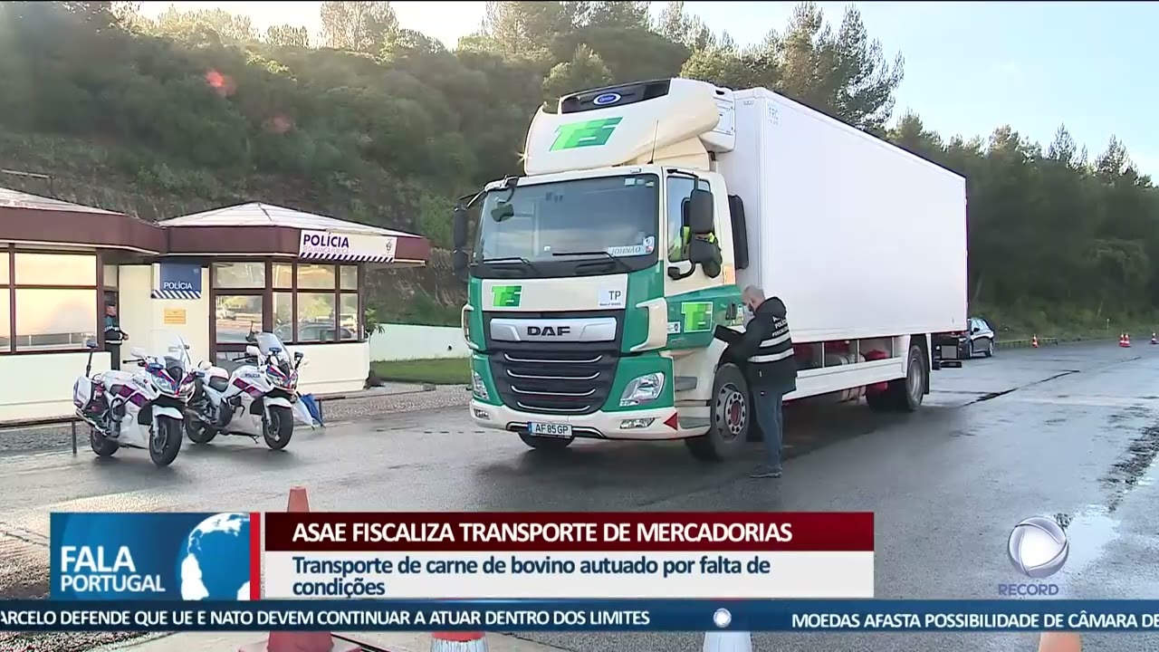 ASAE fiscaliza transporte de mercadorias