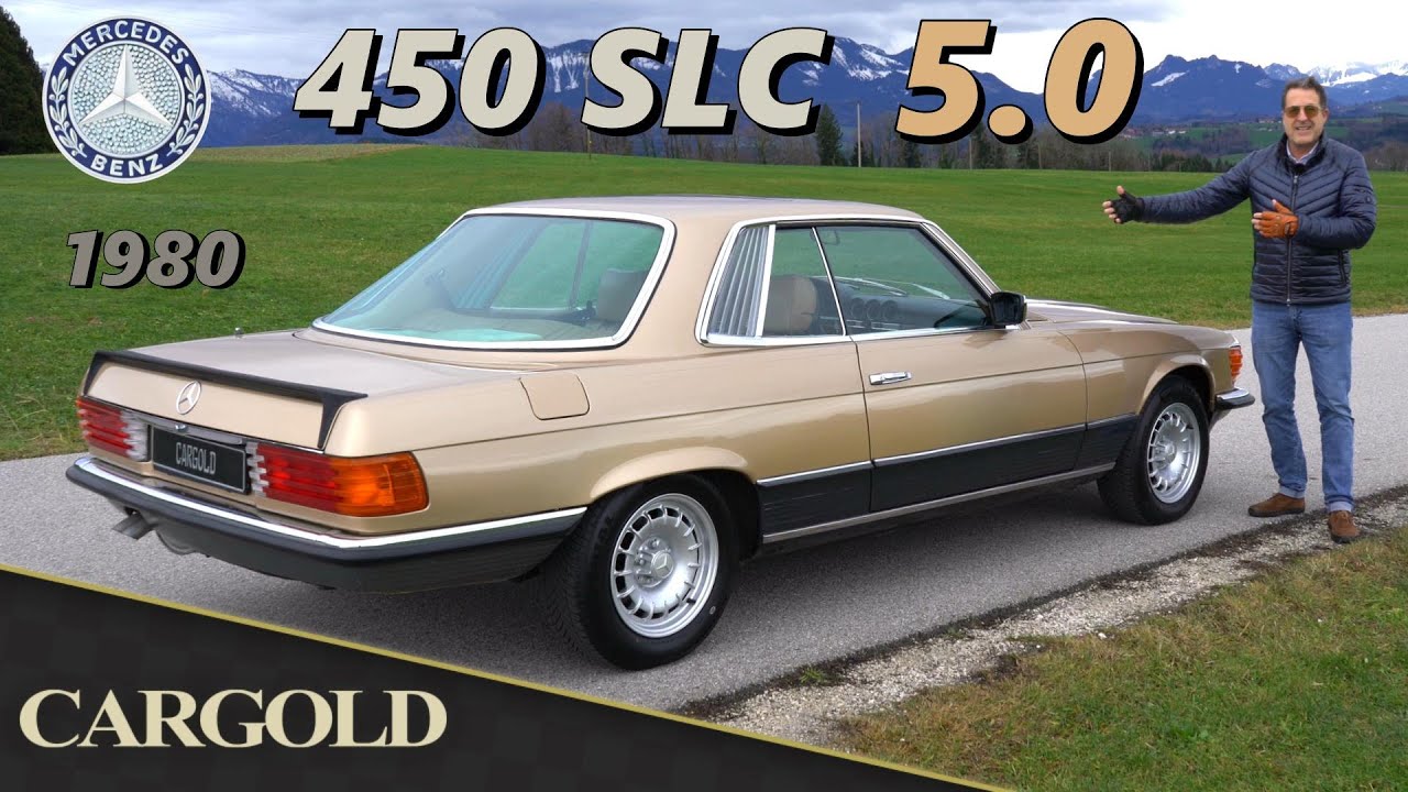 Mercedes 450 SLC 5.0, 1980, elegantes Leichtbau-Coupé mit Rallye Genen, Top Modell der Baureihe 107