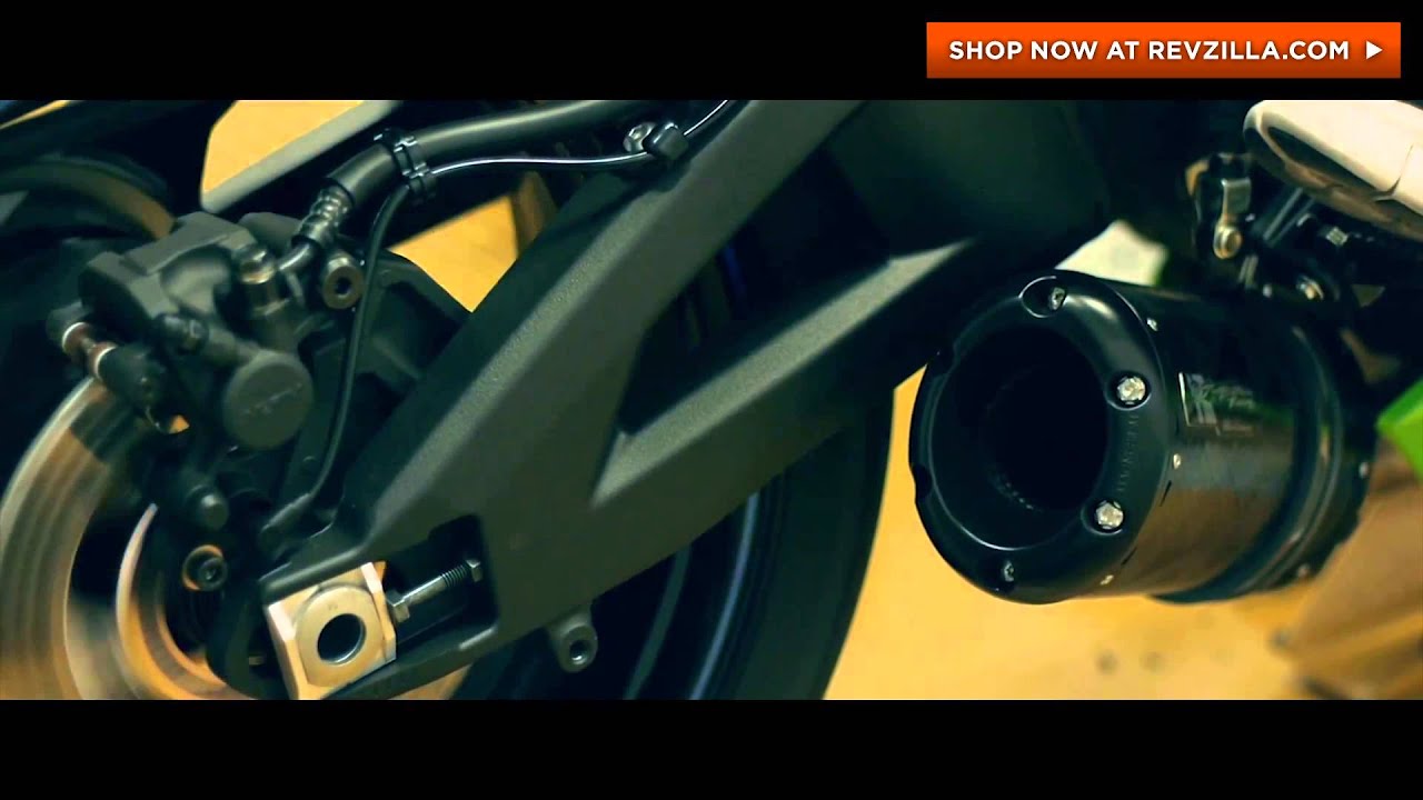 2012 Kawasaki ZX10-R Cat Eliminator Slip-on Exhaust Systems by Two Brothers Racing