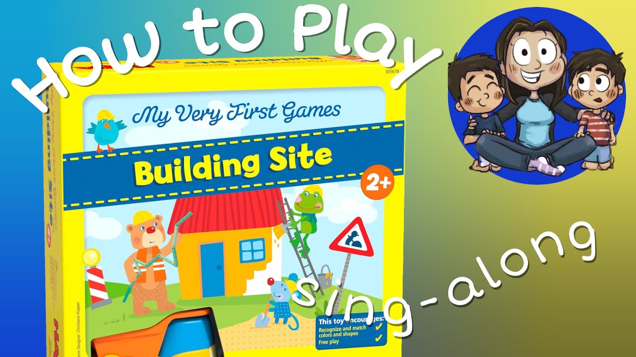 Building Site | Board Game Songs for Kids | Sing-Along How to Play