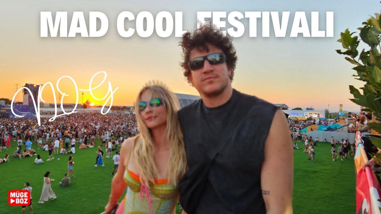 MADRİD VLOG | Mad Cool Muzik festavali 😎🤘🏼🎸
