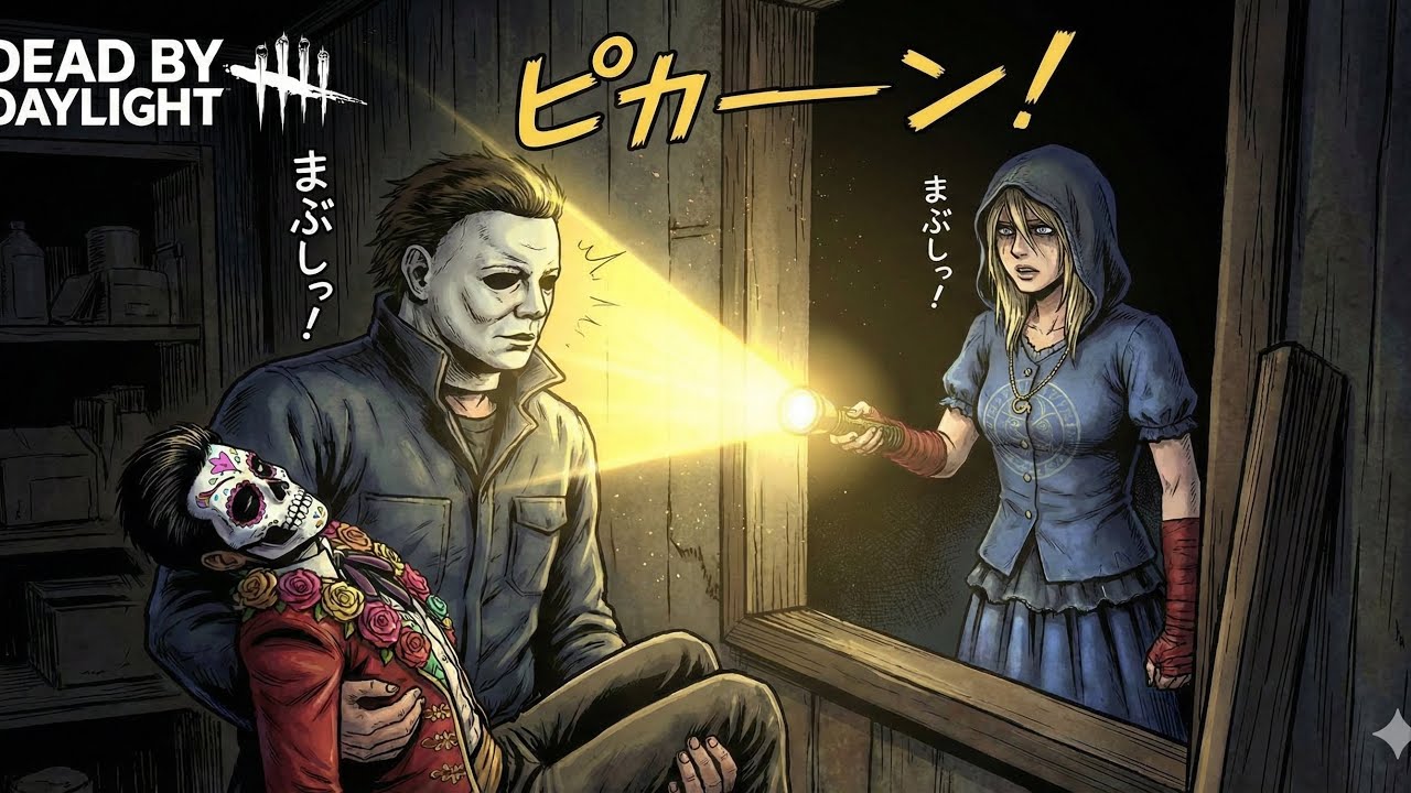 俺のオーラを可視化したら窓から日光が差し込んだ - Dead by Daylight【yakugami_K】