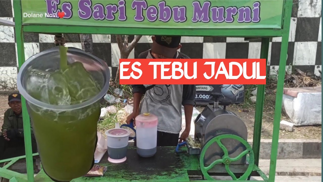 ES TEBU JADUL ENAK BANGET | KULINER CIREBON | ES LEGENDARIS | MINUMAN TRADISIONAL | STREETFOOD 