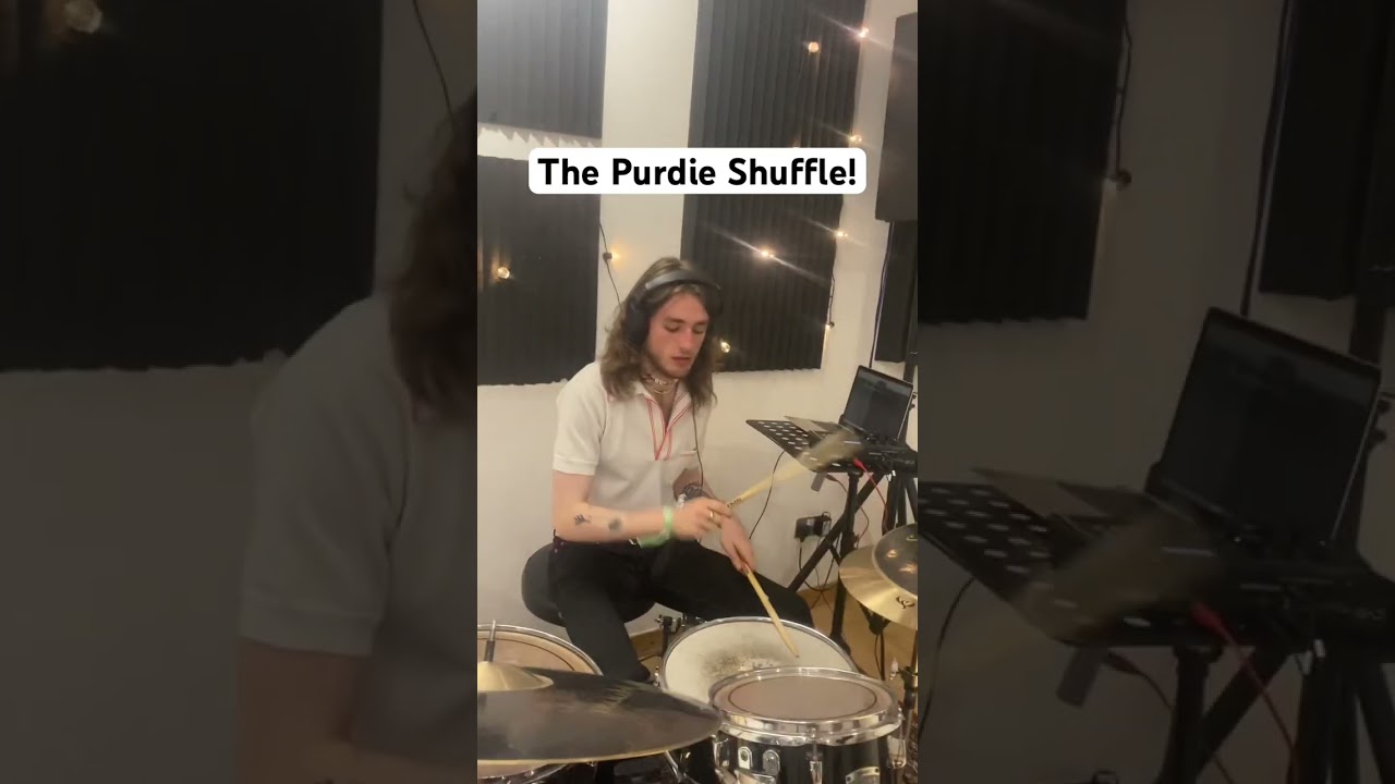 A little bit of the Bernard &lsquo;Pretty&rsquo; Purdie Shuffle! #shuffle #drummer #drumming