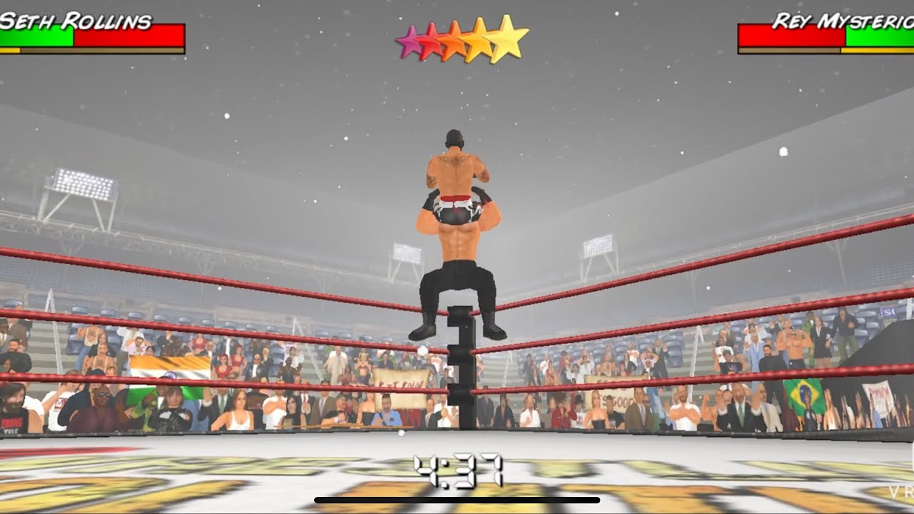 D.I.W Monday Night Raw: Rey Mysterio vs Seth Rollins 