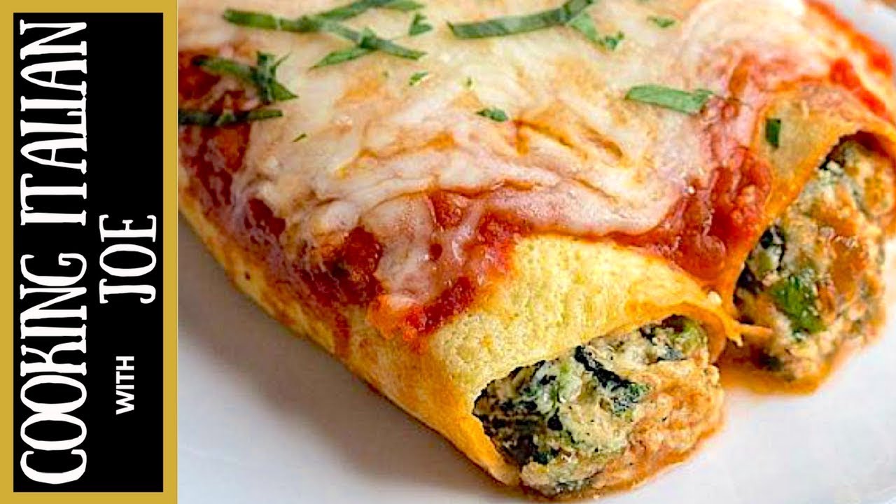 World’s Best Manicotti | Cooking Italian with Joe