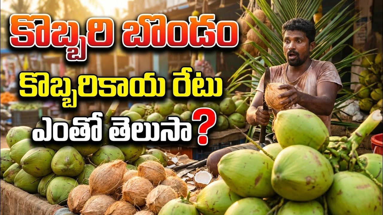 కొబ్బరి బొండాలు కొబ్బరికాయలు రేటు బిజినెస్ ఐడియా #rajeshcomedy111