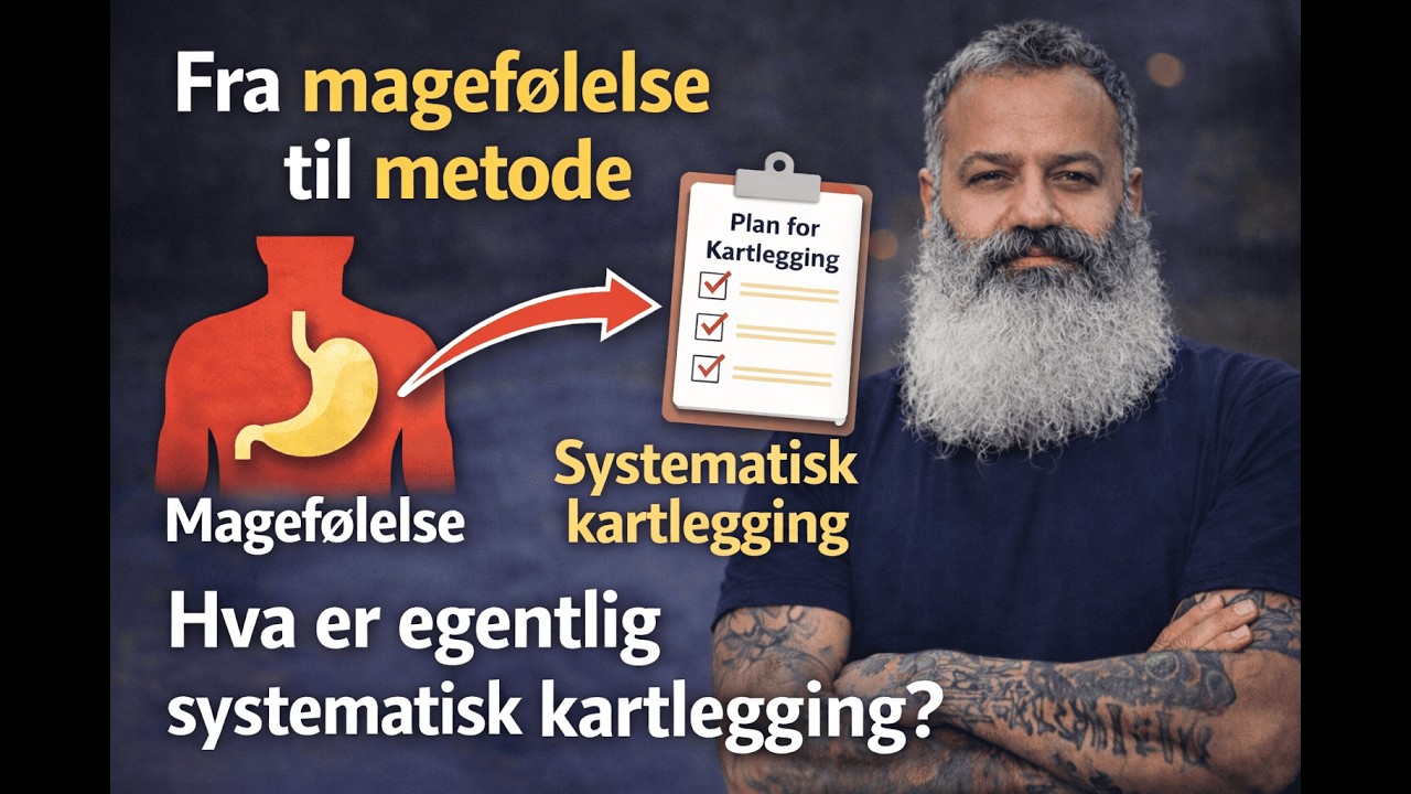 Fra magefølelse til metode – hva er egentlig systematisk kartlegging?