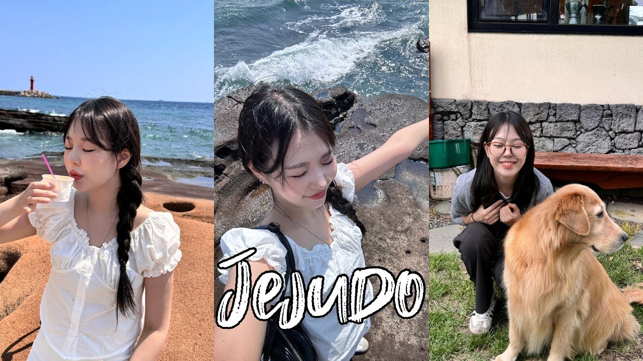 [vlog] 추워지기 전에 숙소만 정하고 다녀 온 제주도🗿| 서귀포올레야시장 | 번네식당 | 사계해안 | 청귤청 만들기