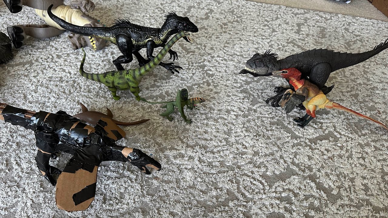 MORE NEW GUYS SNEAK PEAK! ULTIMATE DAMAGE SCORPIOS REX & INDORAPTOR, DAXIATITAN, ATTENBOROSAURUS