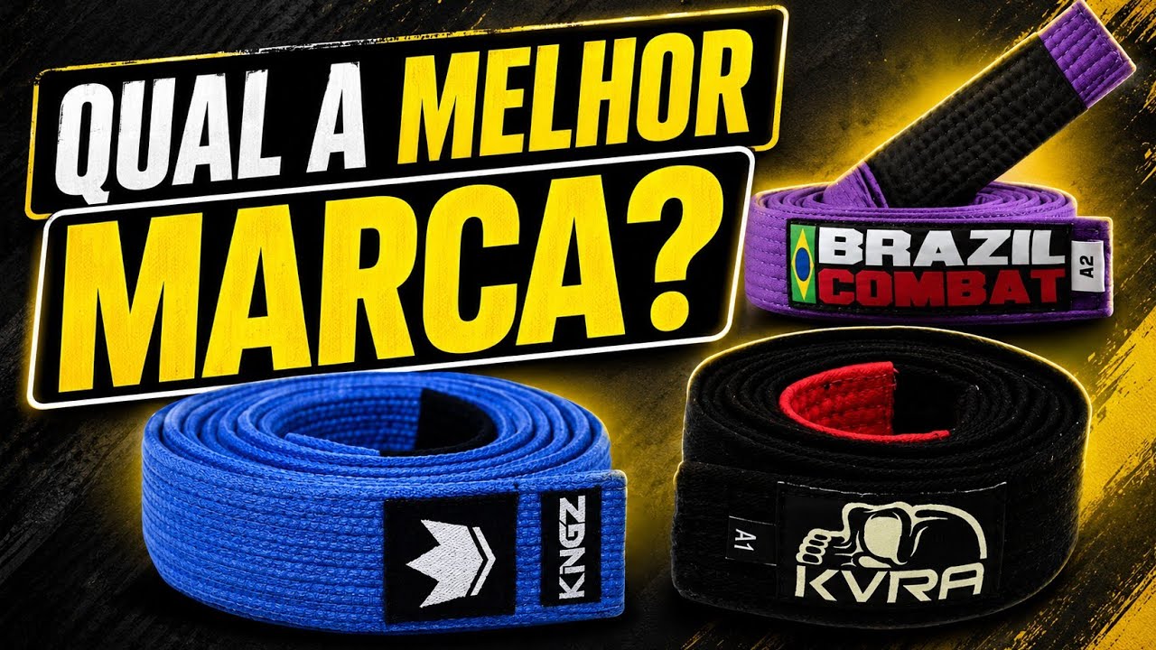 Qual a melhor marca de faixa de jiu-jitsu?
