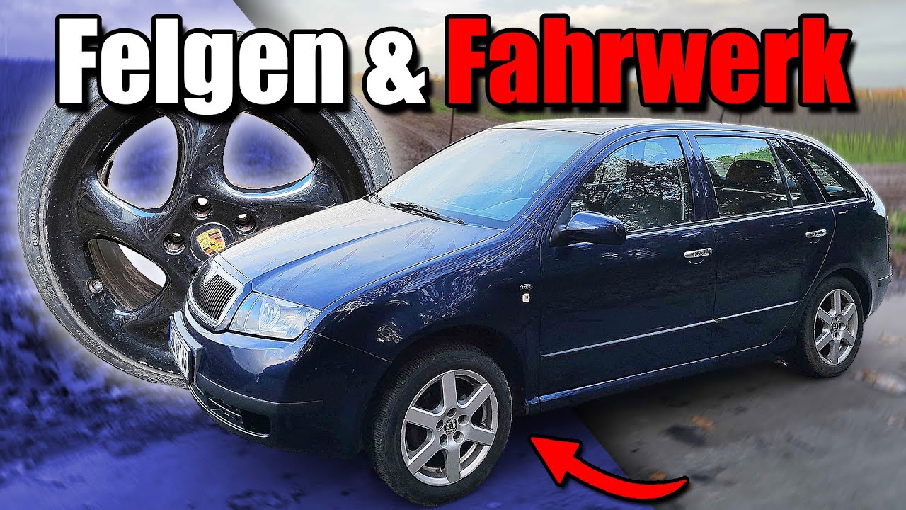 Felgen & Fahrwerk - Erste Tuningmaßnahmen am Skoda Fabia