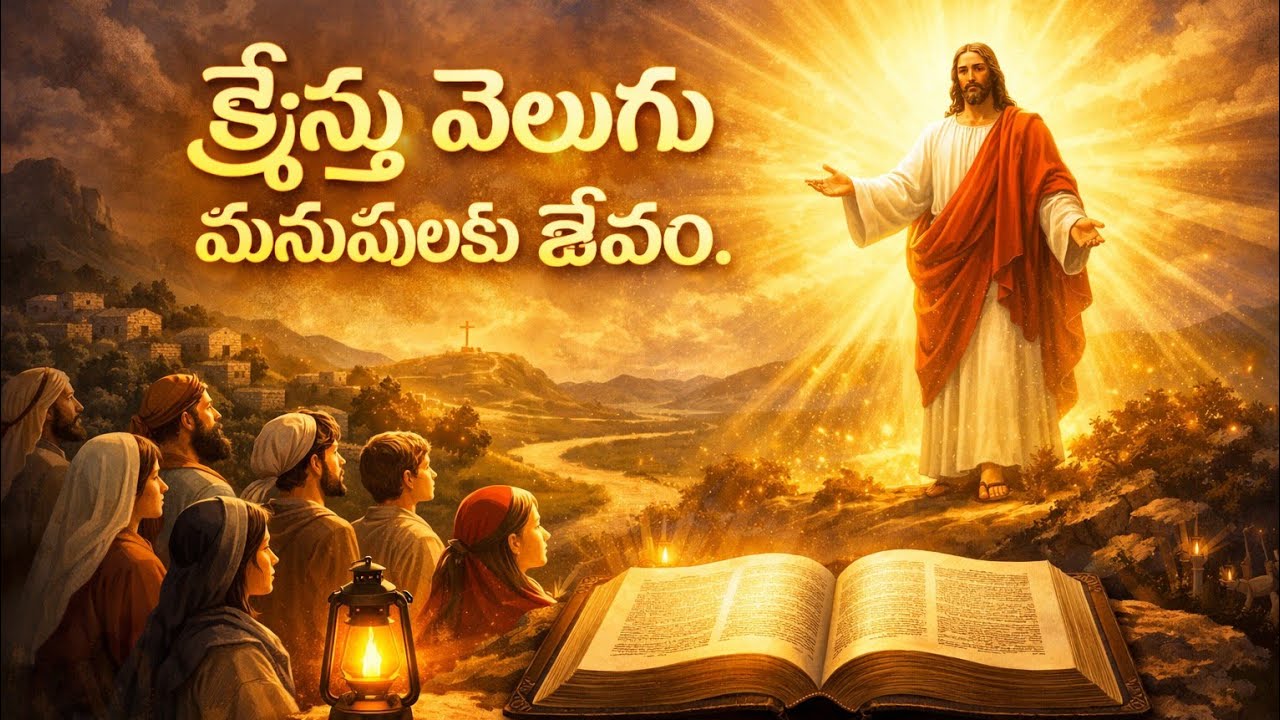 క్రీస్తు వెలుగు మనుషులకి జీవం. // P.Kumar Babu // Bible message