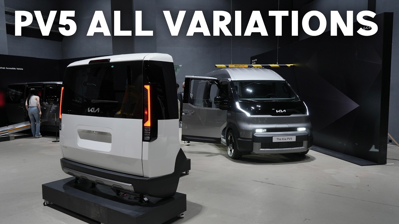 🔇2026 Kia PV5 ALL Variants: Cargo, Passenger & Wheelchair (WAV) | Full Walkaround & Interior Review