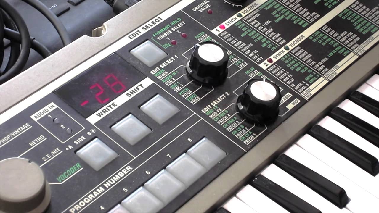 Microkorg Synth Tutorial: 70's Wow Keys patch