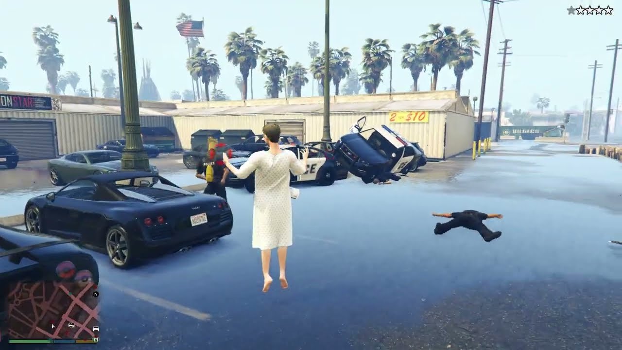 Grand Theft Auto V - Eleven escapes Hawkins Lab
