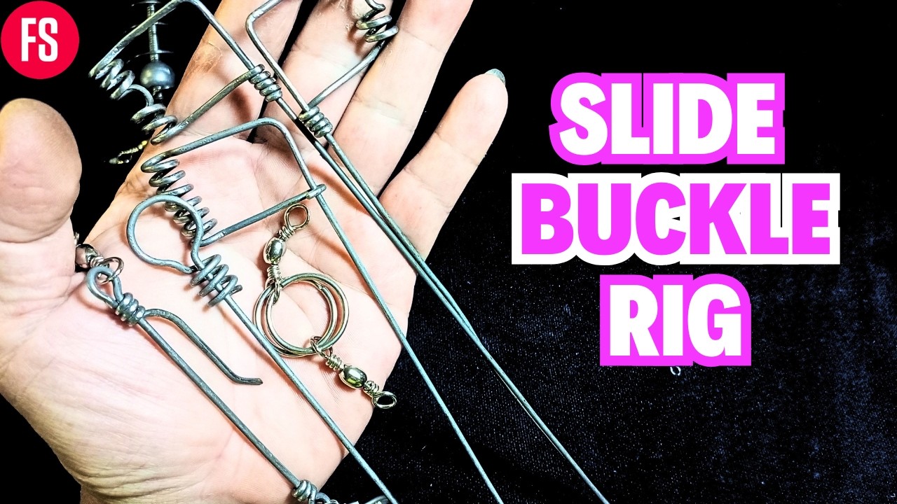 BIG CATCH FISHING TACKLE !!! 1 & 2 SLIDE BUCKLE WITH SLIDE BAIT STOPPER | DIY Tackle For Big Catch 🤙