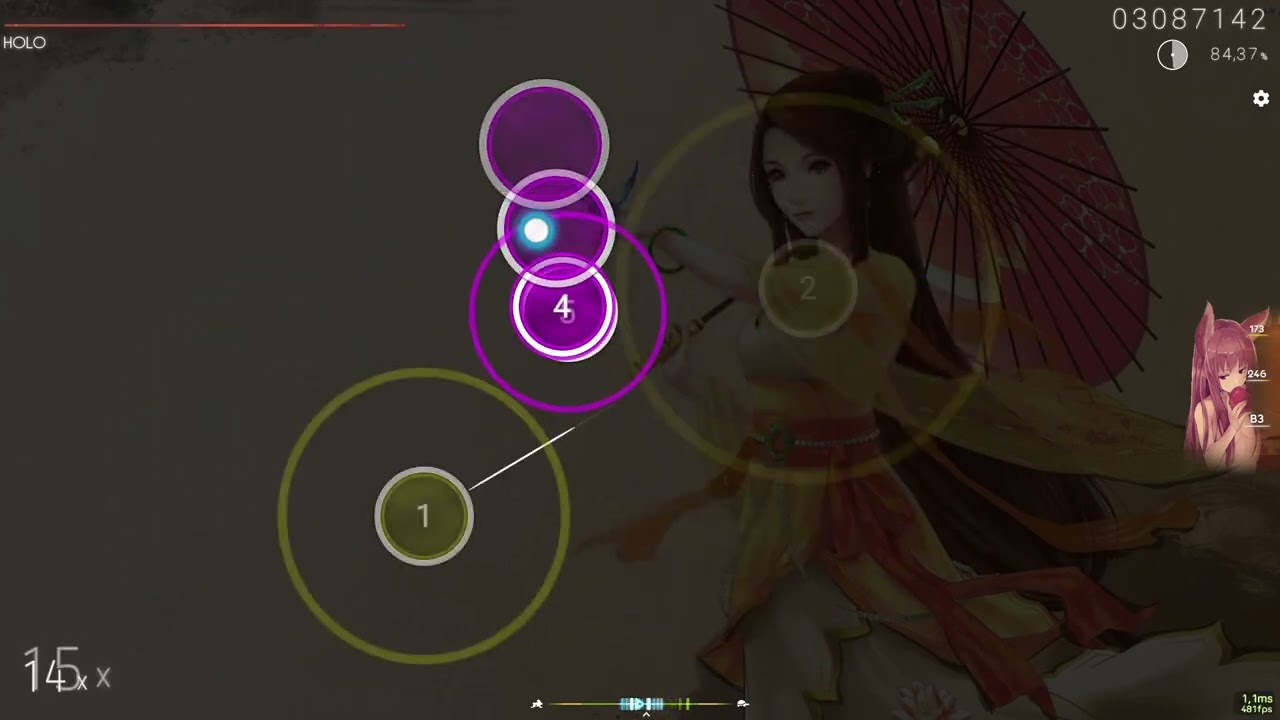 ⭐7.26 [Osu!] xi - Garyou Tensei |Hello| 81.88%