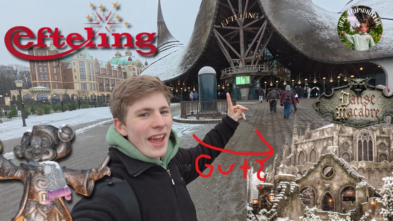 Gefühlt alles zu? Was macht man in Efteling im Winter? Ist Danse macabre wirklich so gut? Vlog #053