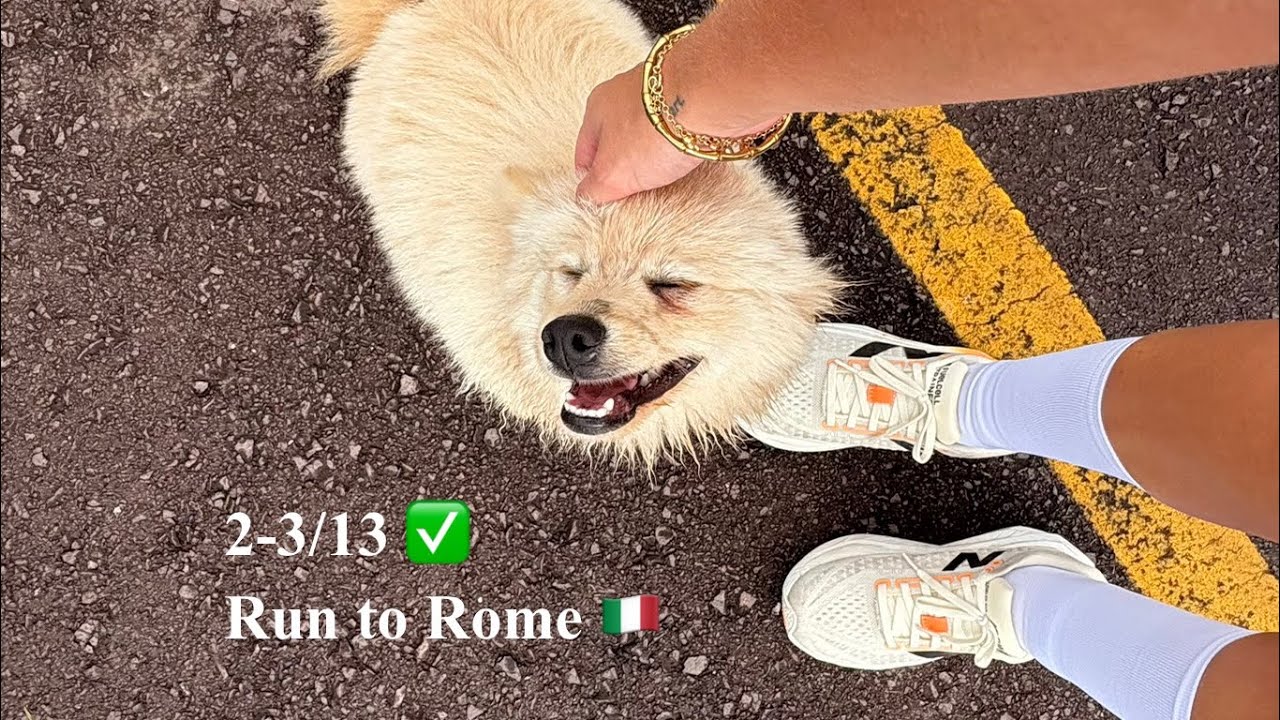Run to Rome 🇮🇹 2ª e 3ª semana de ciclo de maratona! 