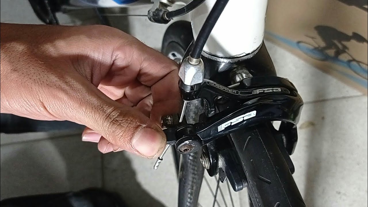 3 طرق لشد فرامل العجلة وظبطها/تنضيف فرامل adjust and tighten the bike brakes