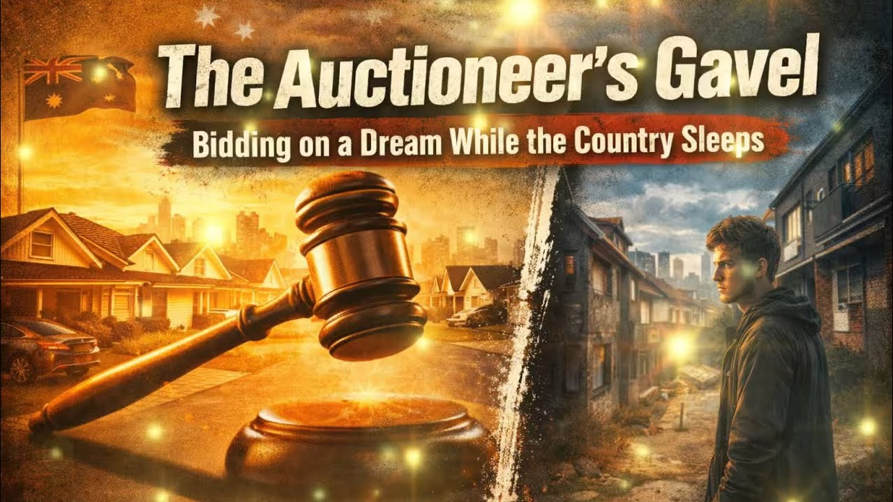 The Auctioneer’s Gavel - A Song About Housing, Hope, and the Fair Go