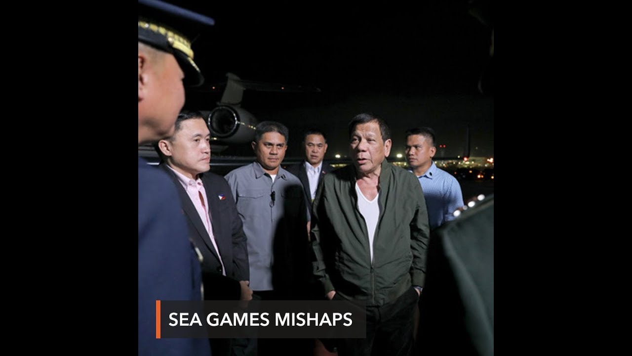 Duterte 'displeased' by SEA Games mishaps, wants probe