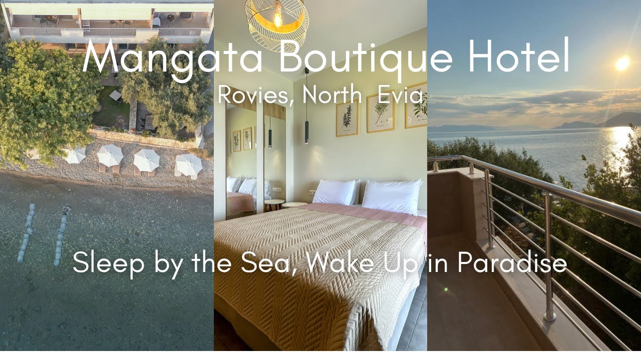 &Xi;&epsilon;&nu;&omicron;&delta;&omicron;&chi;&epsilon;ί&omicron; &sigma;&tau;&iota;&sigmaf; &Rho;&omicron;&beta;&iota;έ&sigmaf; &Epsilon;&upsilon;&beta;&omicron;ί&alpha;&sigmaf; (Hotel in Rovies North Evia) - Mangata Seaside Boutique Hotel