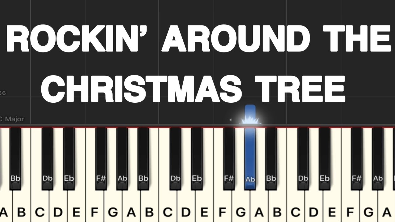 Brenda Lee - Rockin’ Around The Christmas Tree Piano Tutorial | Medium 