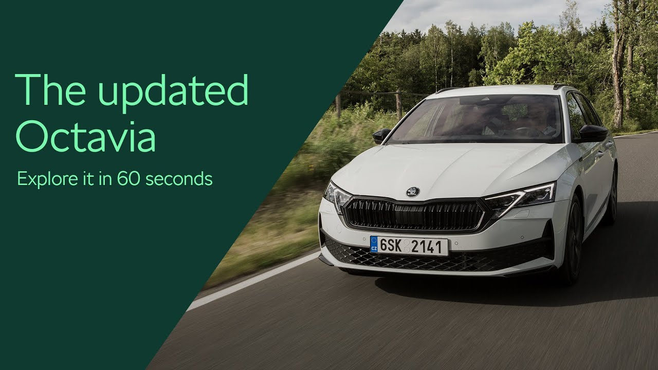 The new &Scaron;koda Octavia: The essential info in 60 seconds