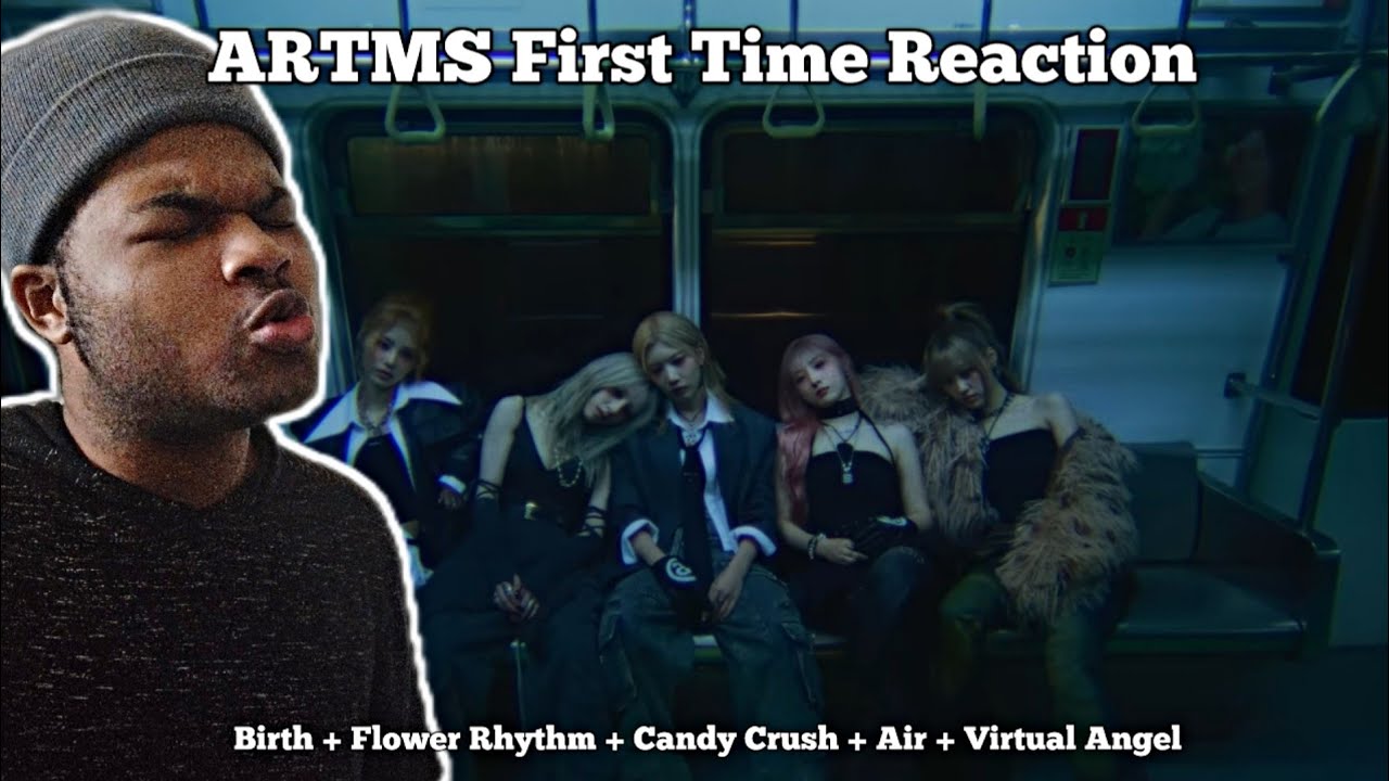 REACTING TO ARTMS FOR THE FIRST TIME!! Birth + Flower Rhythm + Candy Crush + Air + Virtual Angel