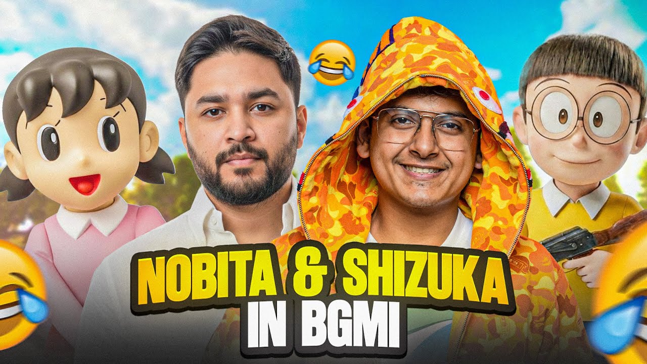 Nobita Trying to Impress Shizuka in BGMI 🤣*Funny Highlights*