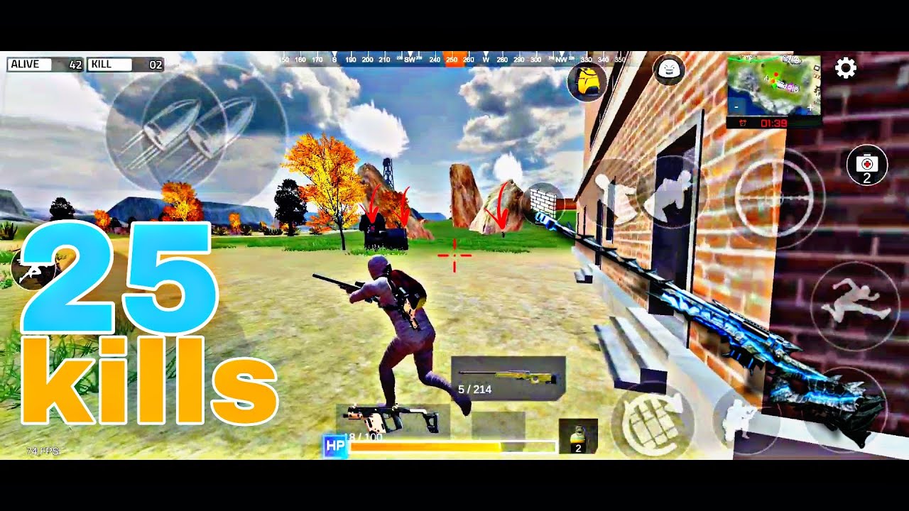 WOW😍! MY BEST SNIPER GAMEPLAY 😎 SURVIVAL UNKNOWN BATTLE ROYAL